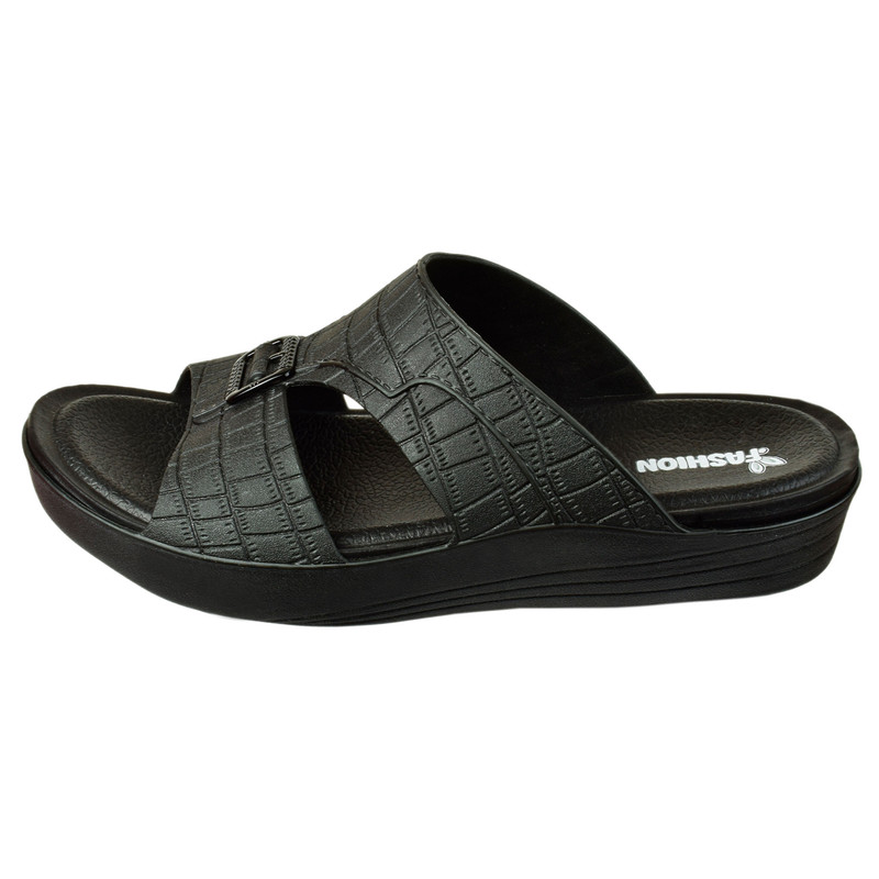 دمپایی مردانه پاپا مدل المطراش کد BK.1914