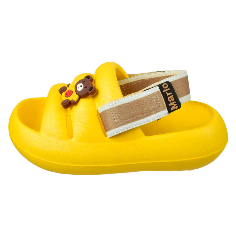 صندل پسرانه پایون مدل تدی کد YW.3718 رنگ زرد