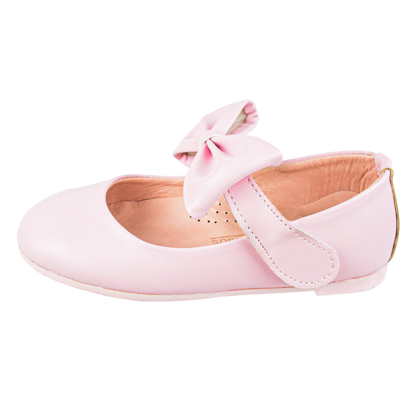 کفش دخترانه مدل ژاسمین پاپیونی برچسبی کد PK.3614