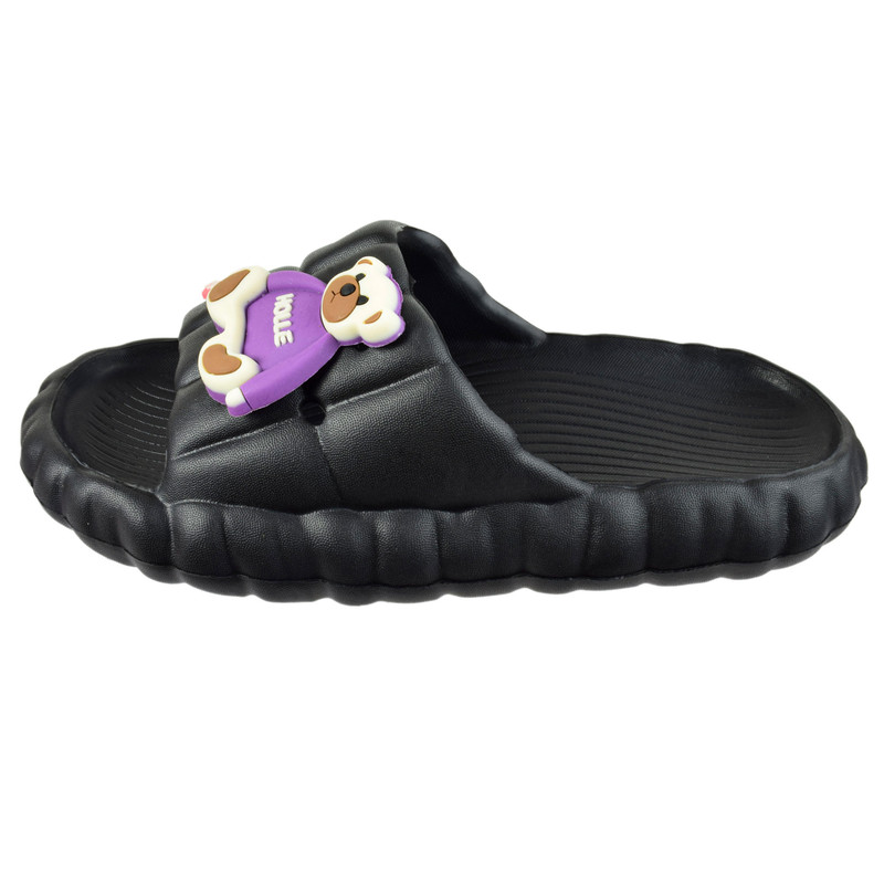 دمپایی پسرانه پاپا مدل تدی جدی کد BK.3682