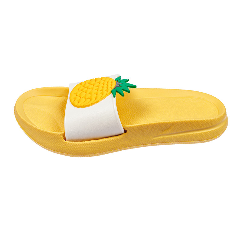 دمپایی دخترانه پاپا مدل آناناس کد YW.3516