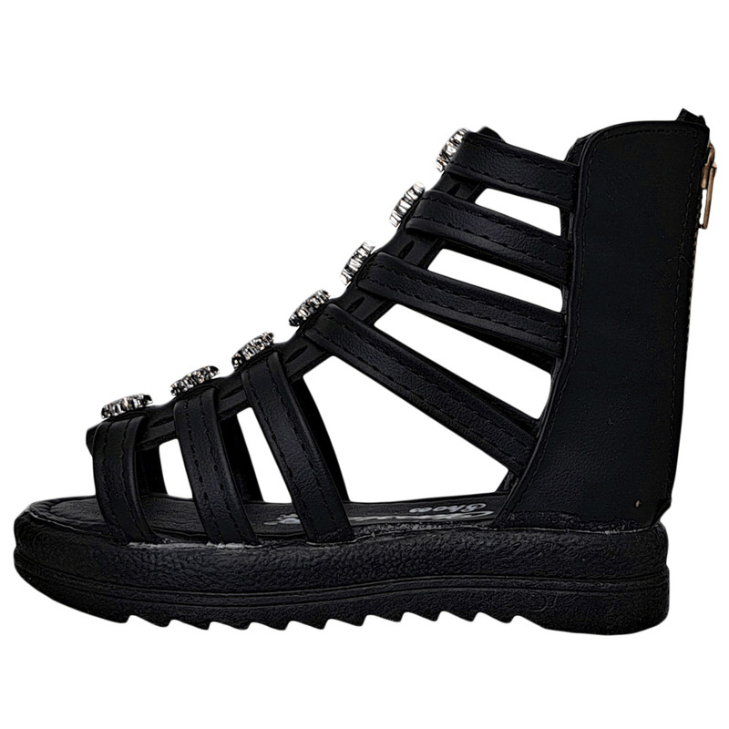 صندل دخترانه مدل G-BDS88 رنگ مشکی