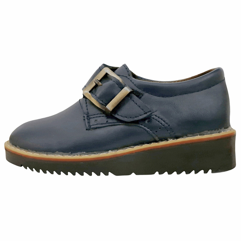 کفش رسمی پسرانه مدل N-NAPS88 رنگ سرمه ای