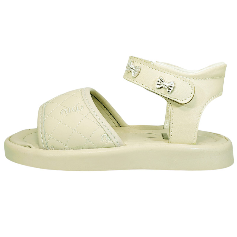 صندل دخترانه مدل M-CRDS88 رنگ کرم