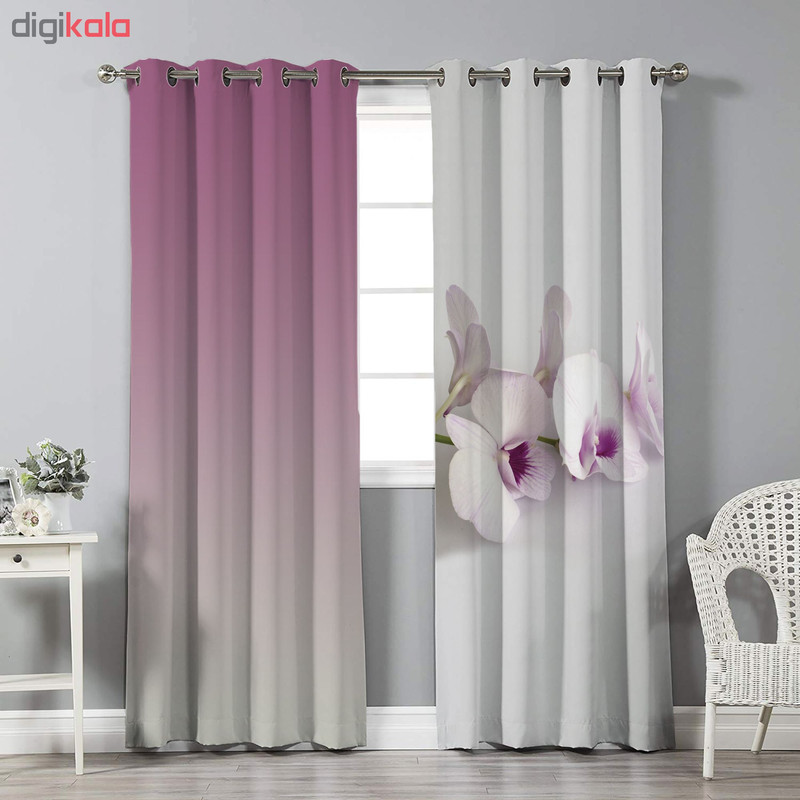 پرده نیروانا مدل pm1084 سایز 280 × 140 سانتی متر