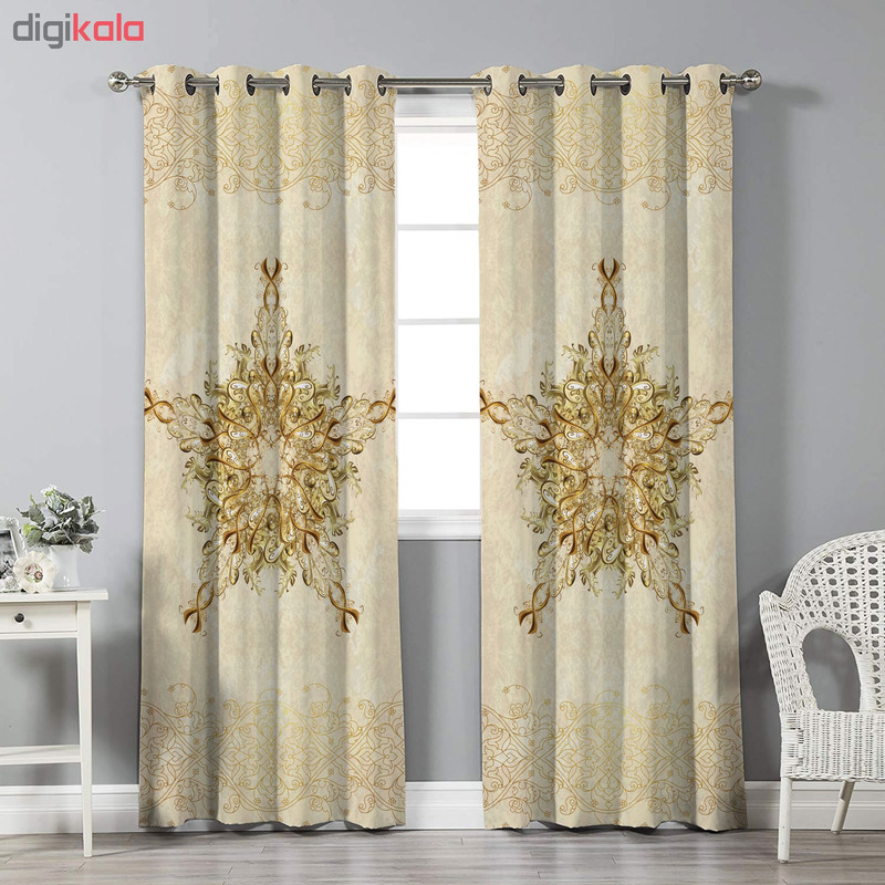 پرده نیروانا مدل pm1932 سایز 280 × 140 سانتی متر