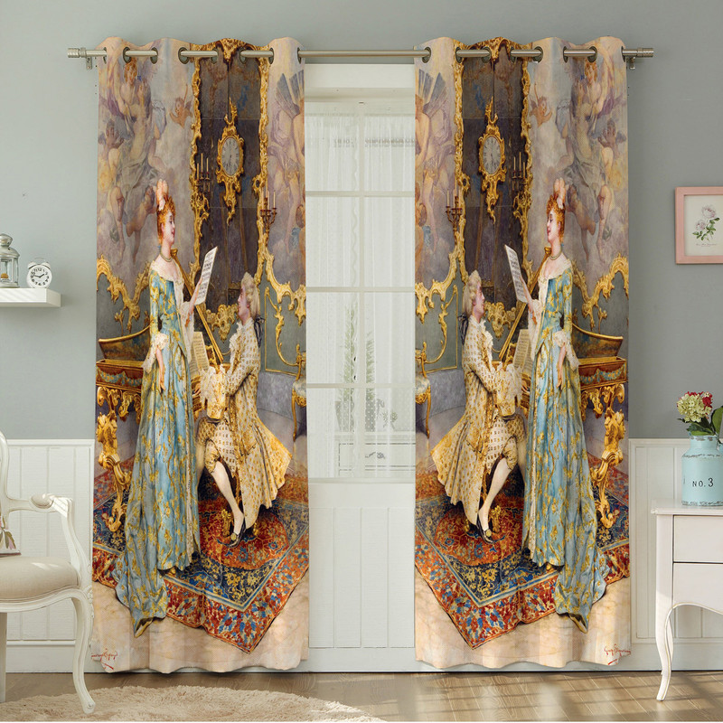 پرده نیروانا مدل مخمل کد 4441 سایز 140×280 سانتی متر