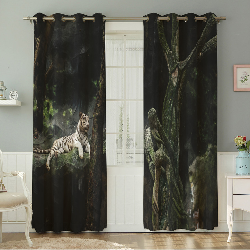 پرده نیروانا طرح  مدرن مدل مخمل کد 5060 سایز 140×280 سانتی متر