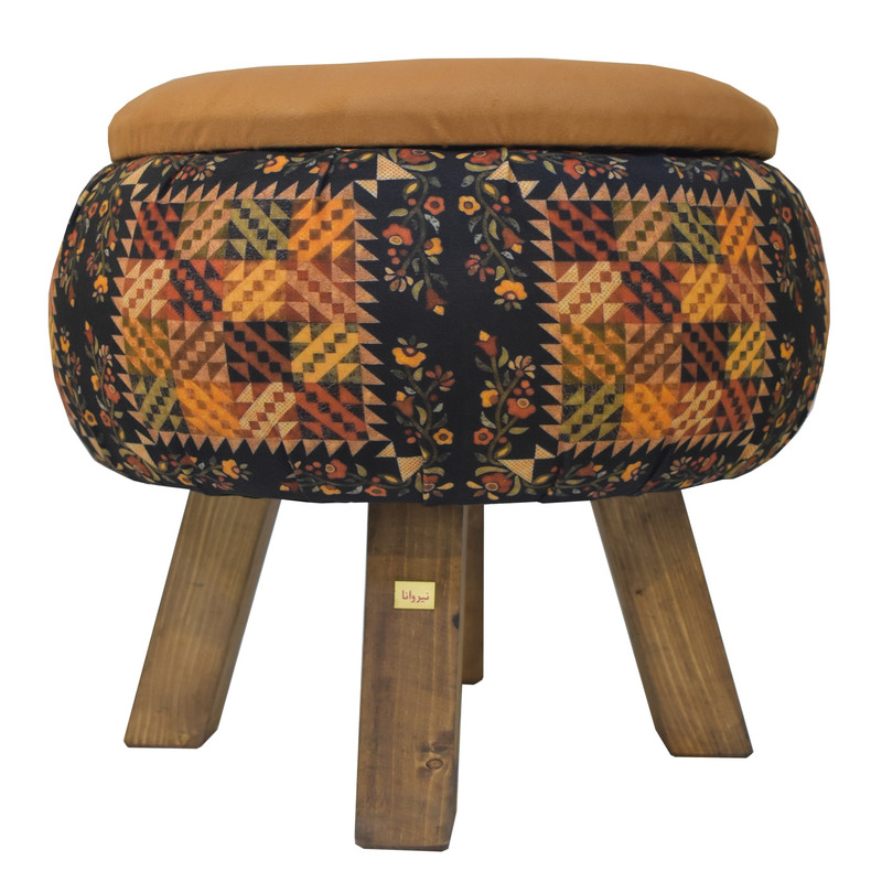 پاف نیروانا مدل باکسدار مخمل طرح سنتی