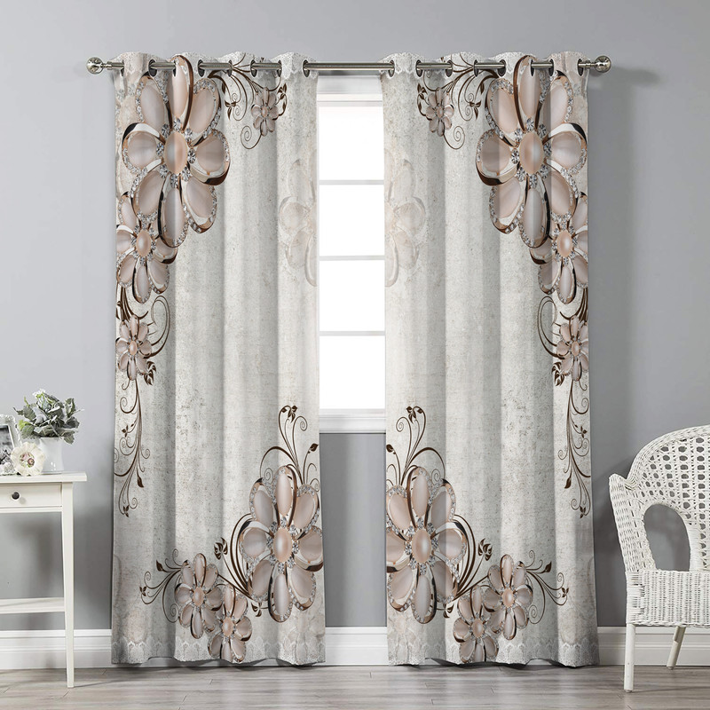 پرده نیروانا مدل pm1856 سایز 280 × 140 سانتی متر