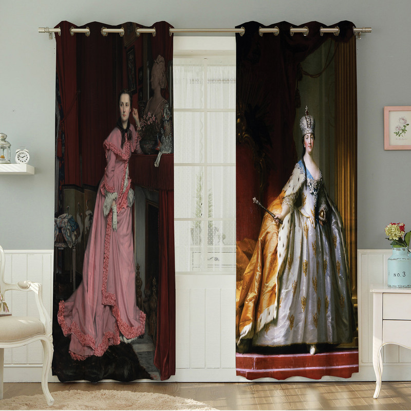 پرده نیروانا مدل مخمل کد 4177 سایز 140×280 سانتی متر