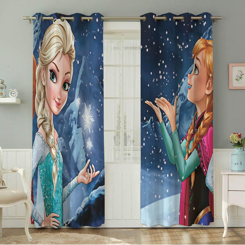 پرده نیروانا طرح  کودک مدل هازان کد 8249 سایز 140×280 سانتی متر