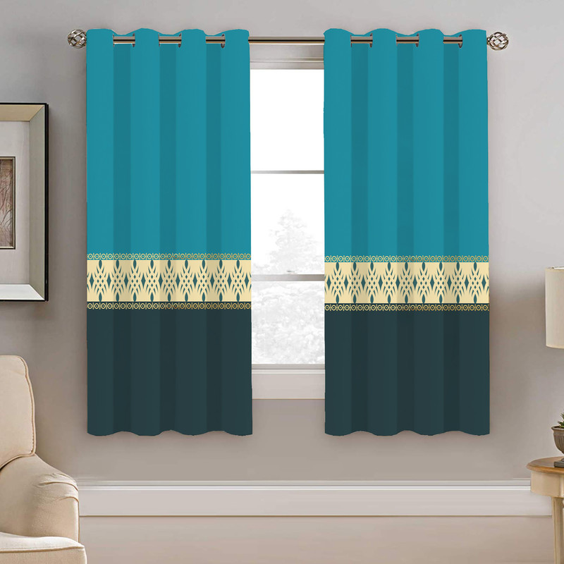 پرده نیروانا طرح ساده مدل هازان کد 8908 سایز 140×200 سانتی متر