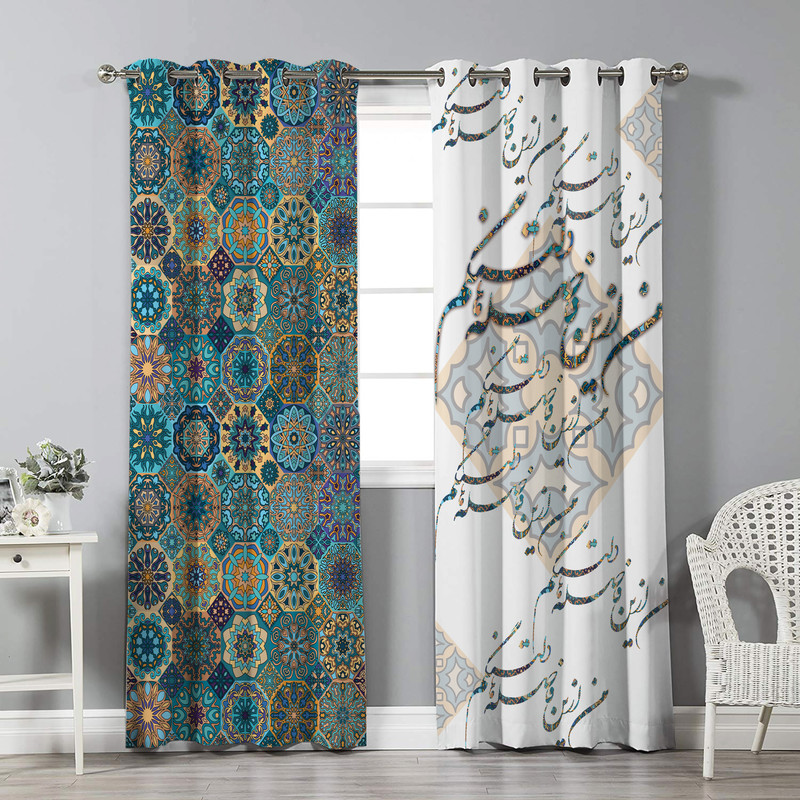 پرده نیروانا مدل pl2668 سایز 280 × 140 سانتی متر