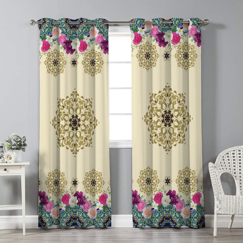 پرده نیروانا مدل pl2213 سایز 280 × 140 سانتی متر 