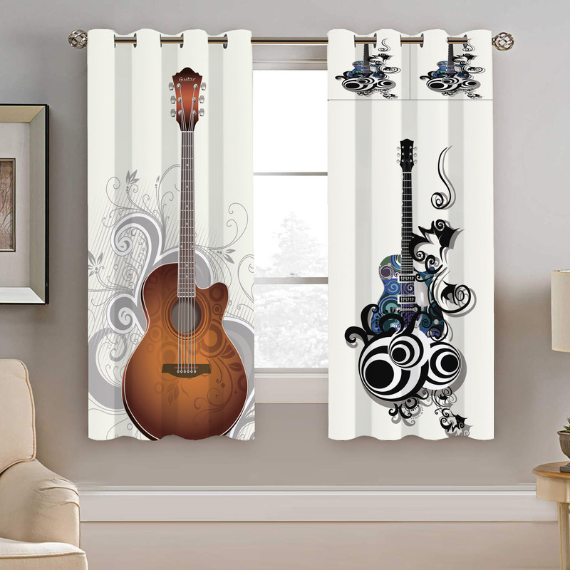 پرده نیروانا طرح مدرن  مدل هازان کد 4334   سایز 140×200 سانتی متر