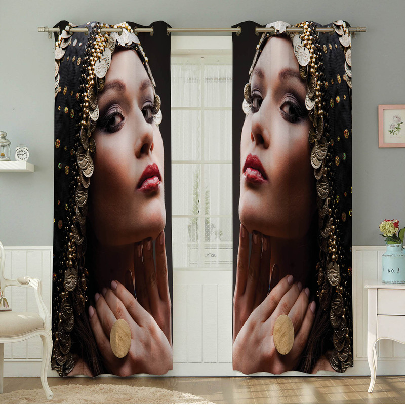 پرده نیروانا مدل مخمل کد 4186 سایز 140×280 سانتی متر