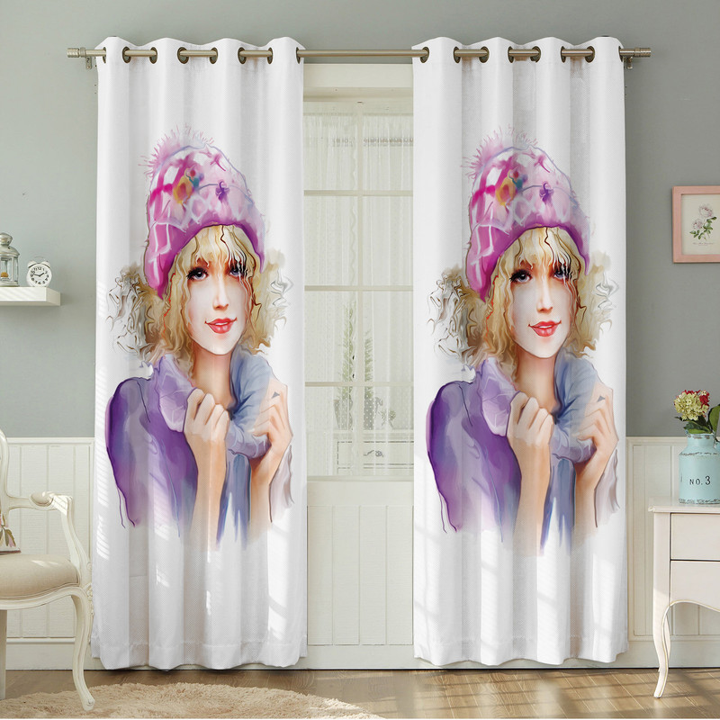 پرده نیروانا مدل مخمل کد 4084 سایز 140×280 سانتی متر