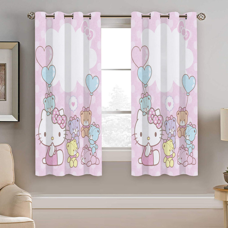 پرده نیروانا طرح کیتی مدل هازان کد 8203 سایز 140×200 سانتی متر