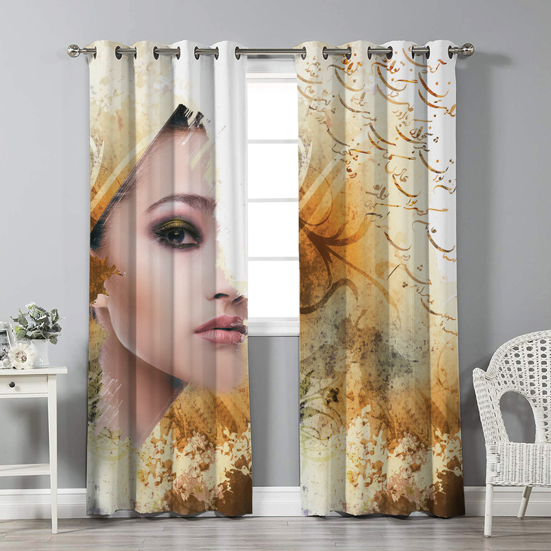 پرده نیروانا مدل pm2111 سایز 280 × 140 سانتی متر