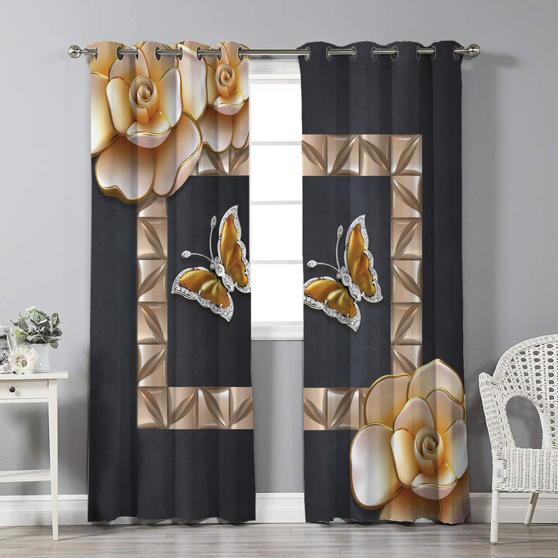 پرده نیروانا مدل pm2167 سایز 280 × 140 سانتی متر