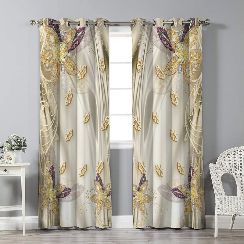 پرده نیروانا مدل pm2195 سایز 280 × 140 سانتی متر