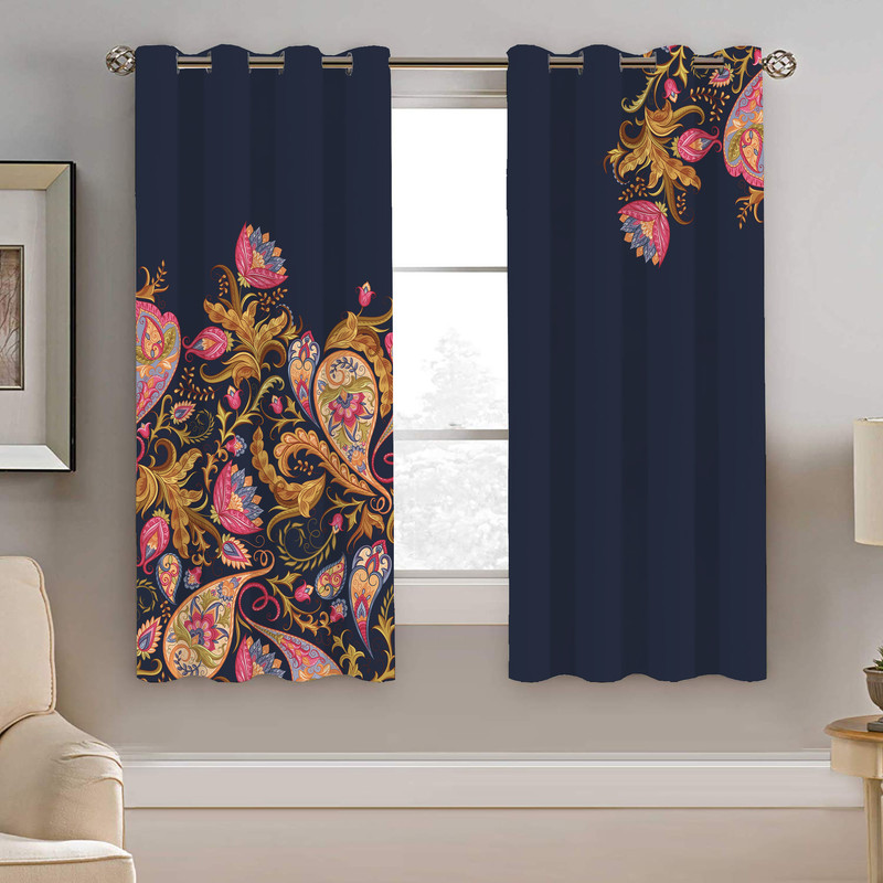 پرده نیروانا طرح  مدرن مدل هازان کد 4918   سایز 140×200 سانتی متر