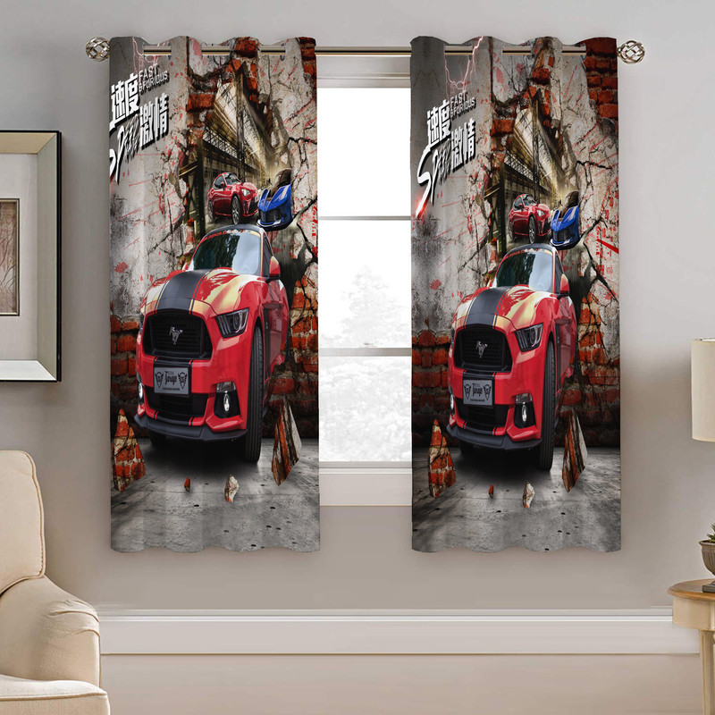 پرده نیروانا طرح  کودک مدل هازان کد 8152   سایز 140×200 سانتی متر