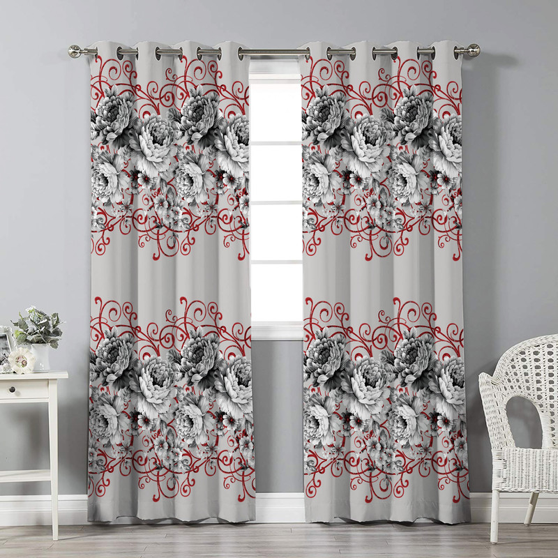 پرده نیروانا مدل pl2422 سایز 280 × 140 سانتی متر