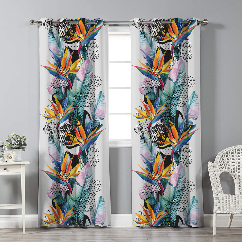 پرده نیروانا مدل pl2440 سایز 280 × 140 سانتی متر