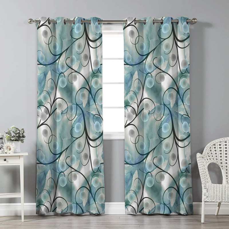 پرده نیروانا مدل pl2442 سایز 280 × 140 سانتی متر