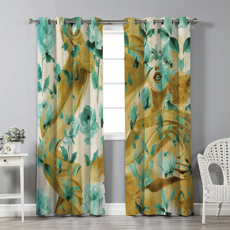 پرده نیروانا مدل pl2647 سایز 280 × 140 سانتی متر