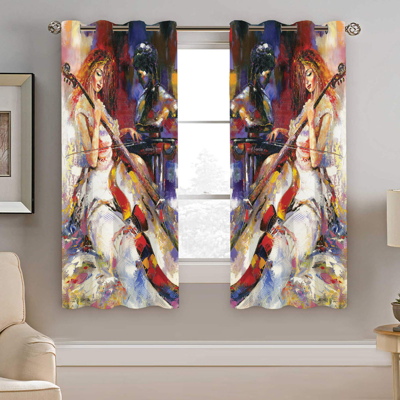 پرده نیروانا مدل pmk2124 سایز 190 × 140 سانتی متر