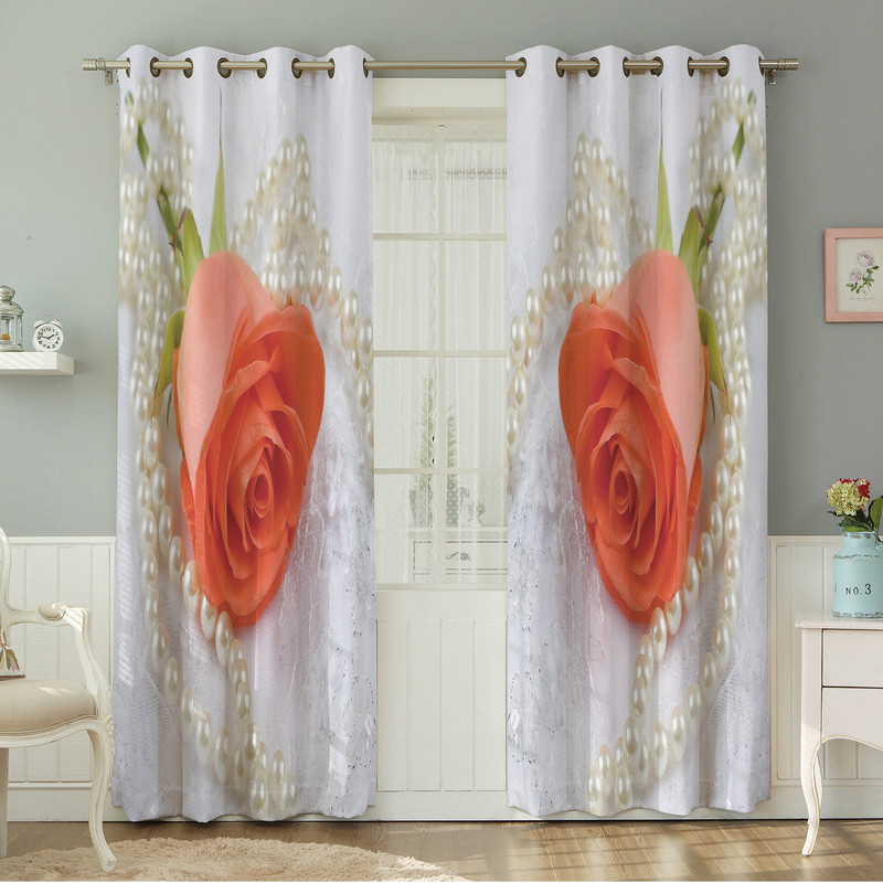 پرده نیروانا طرح   گل مدل مخمل کد 5178سایز 140×280 سانتی متر