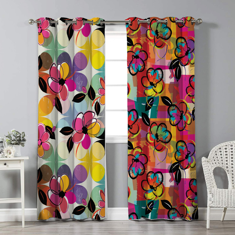 پرده نیروانا مدل pl2047 سایز 280 × 140 سانتی متر