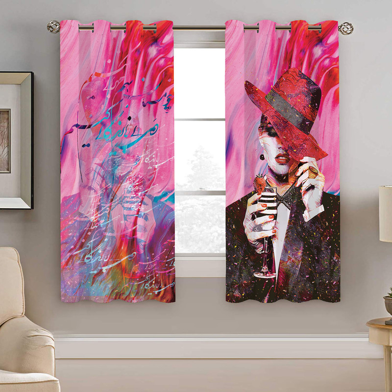 پرده نیروانا مدل plk2646 سایز 190 × 140 سانتی متر