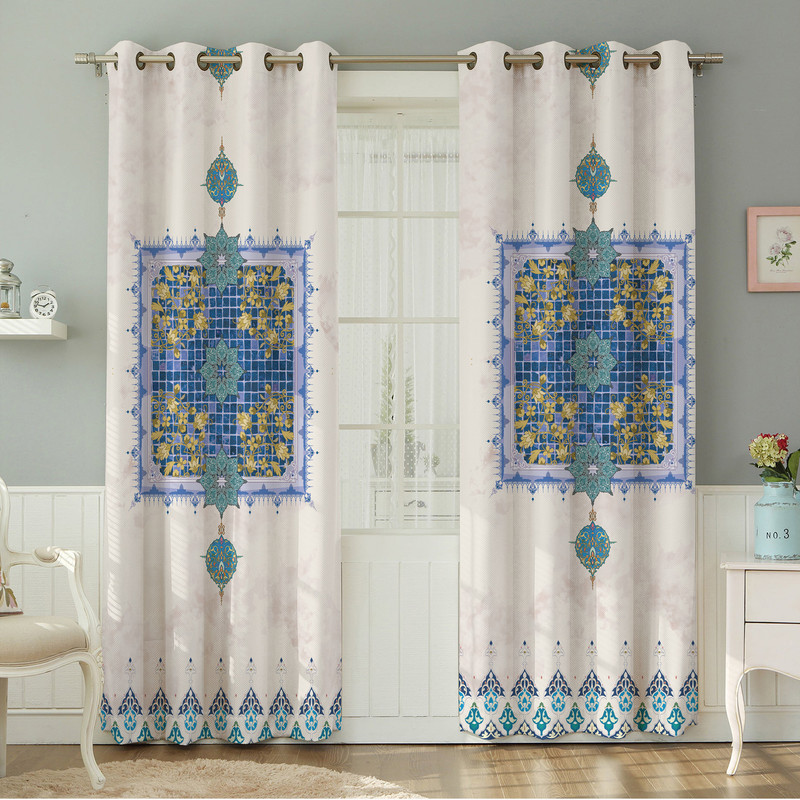 پرده نیروانا طرح   مدرن مدل مخمل کد 8411 سایز 140×280 سانتی متر