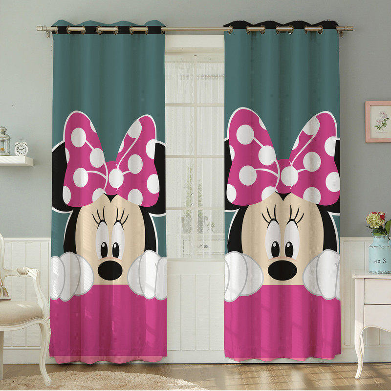 پرده نیروانا طرح کودک  مدل مخمل کد 8285 سایز 140×280 سانتی متر