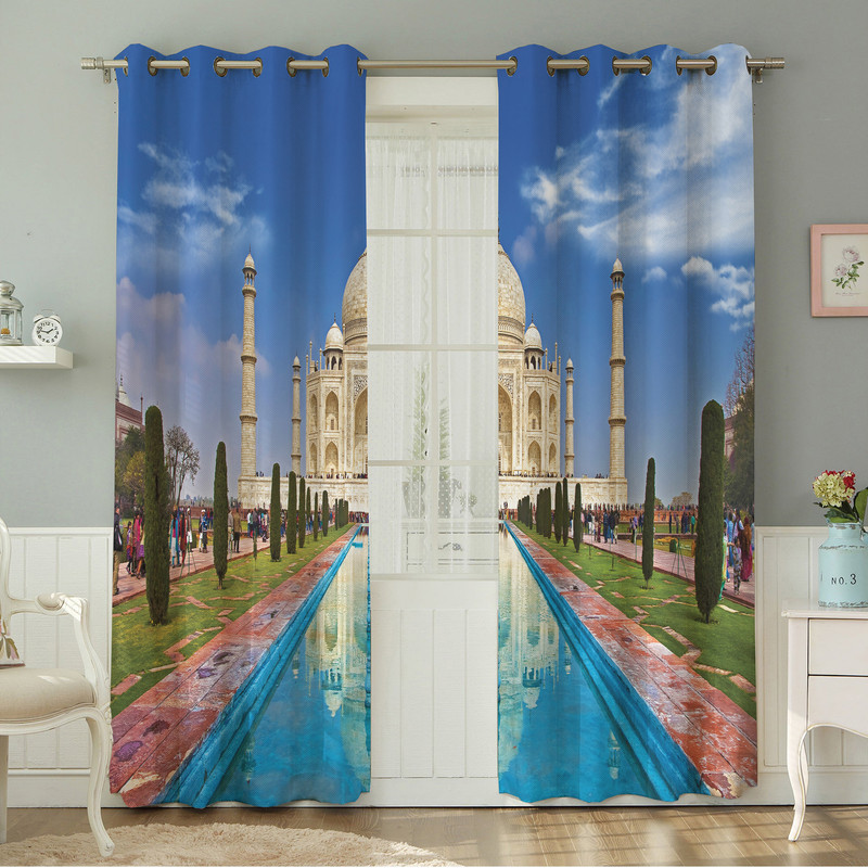 پرده نیروانا طرح مدرن  مدل مخمل کد 4616 سایز 140×280 سانتی متر