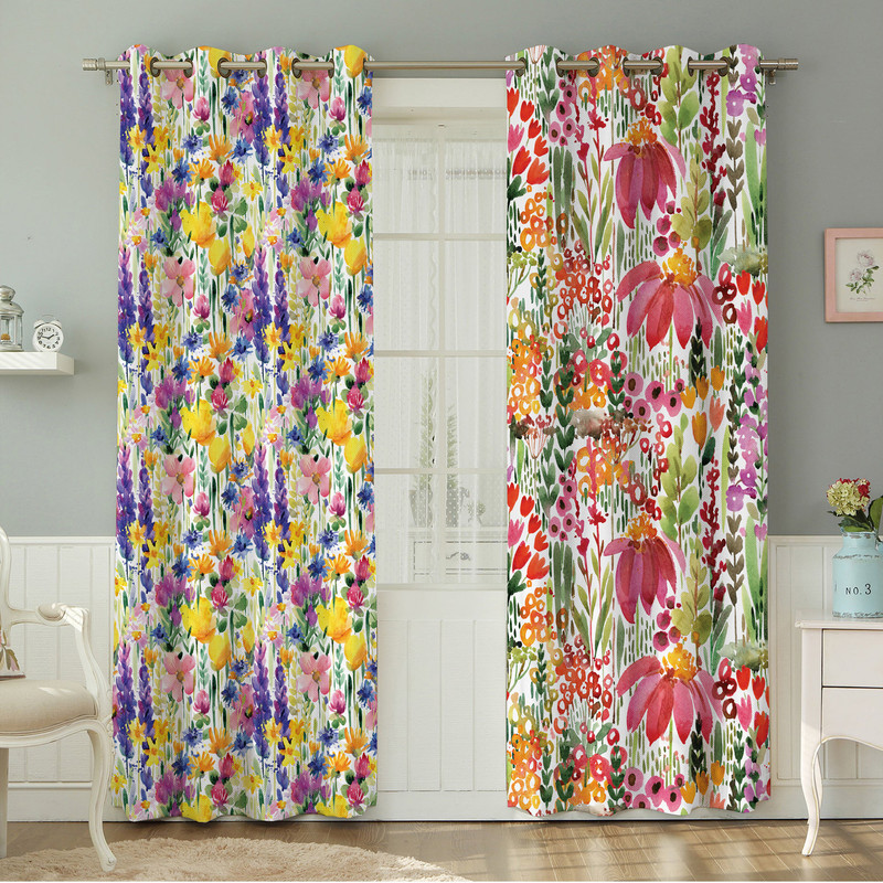 پرده نیروانا طرح   سنتی مدل هازان کد 4414 سایز 140×280 سانتی متر