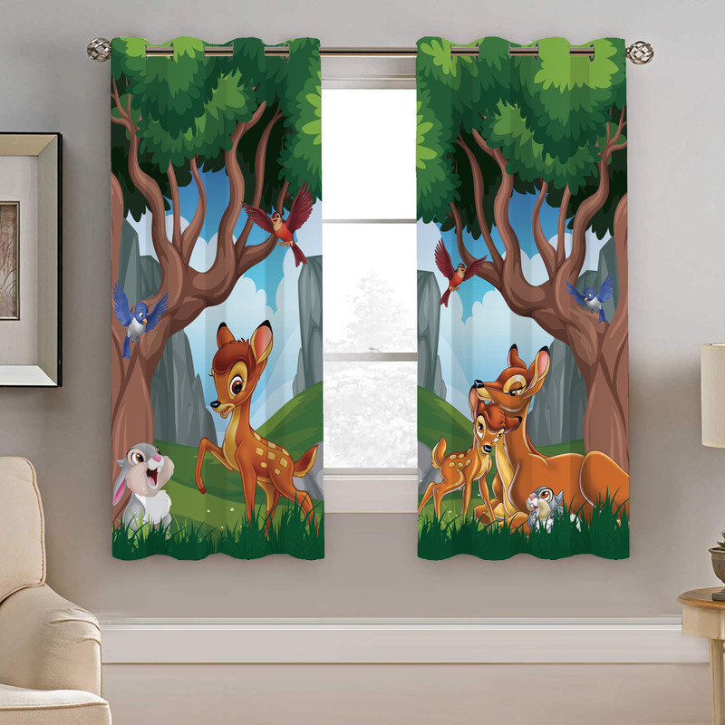 پرده نیروانا طرح    کودک مدل هازان کد 4822   سایز 140×200 سانتی متر