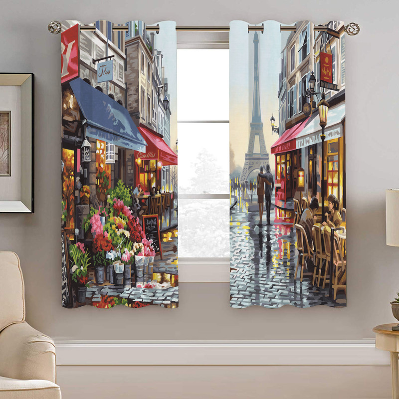 پرده نیروانا طرح مدرن    مدل هازان کد 4312     سایز 140×200 سانتی متر