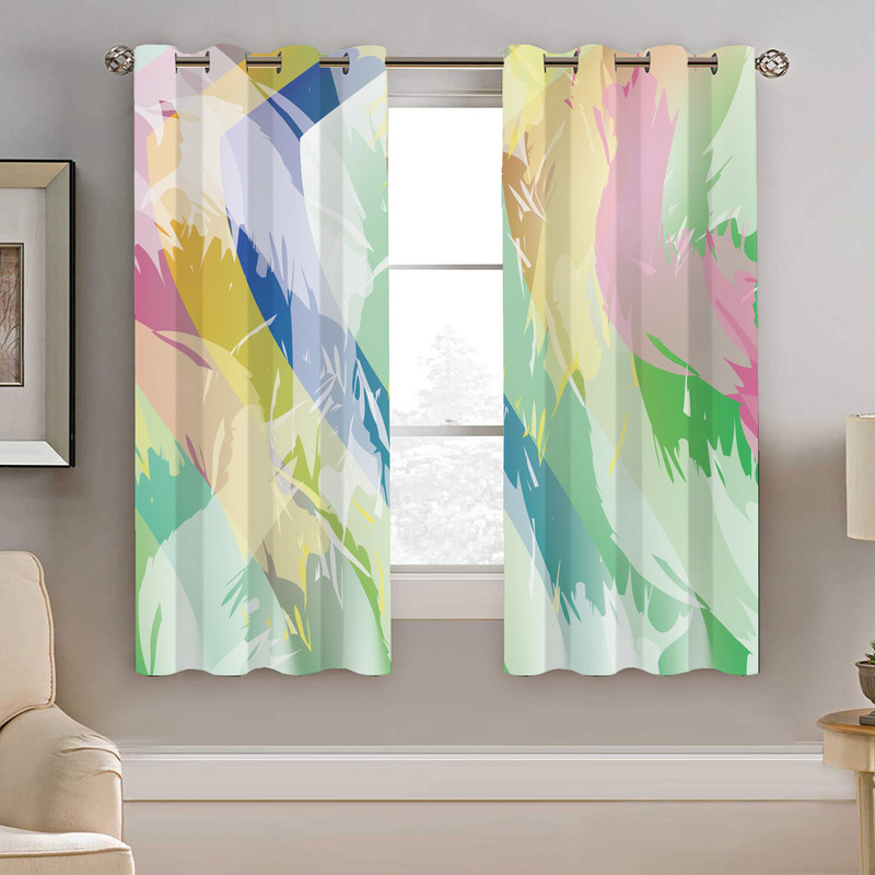 پرده نیروانا طرح مدرن  مدل هازان کد 4326   سایز 140×200 سانتی متر