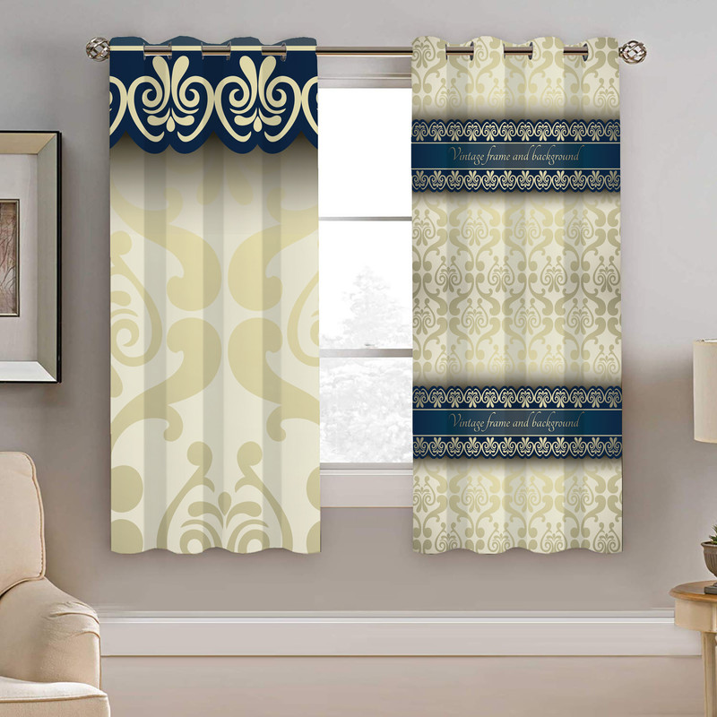 پرده نیروانا طرح مدرن   مدل هازان کد 4356   سایز 140×200 سانتی متر