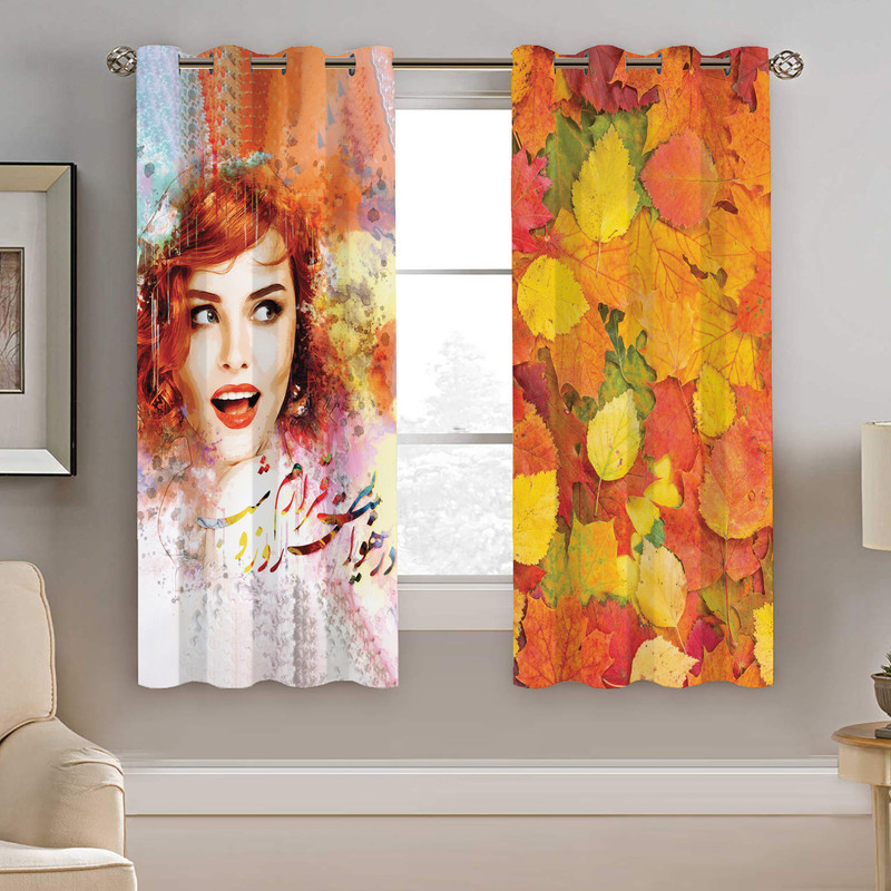 پرده نیروانا مدل pmk2090 سایز 190 × 140 سانتی متر