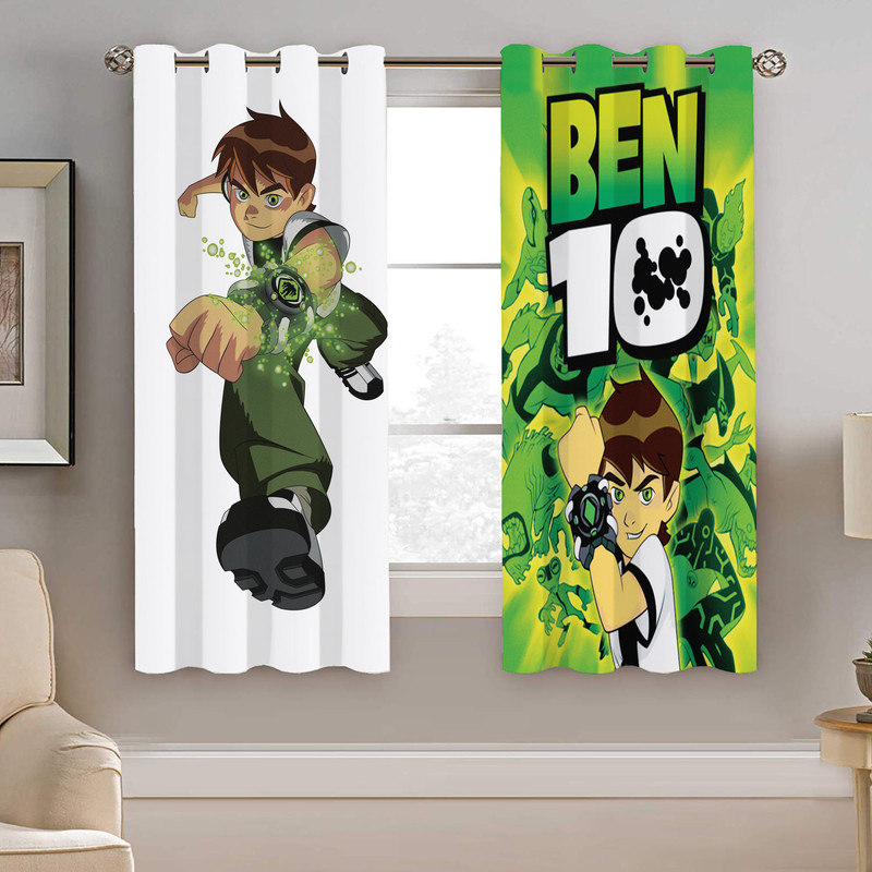 پرده نیروانا طرح بن تن کودک مدل هازان کد 8515 سایز 140×200 سانتی متر