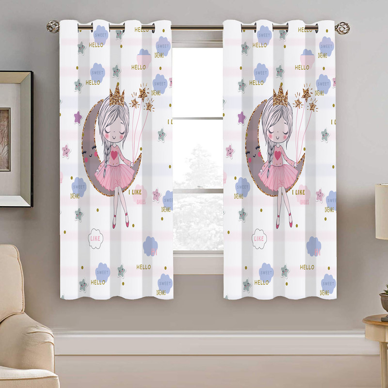 پرده نیروانا طرح کودک مدل هازان کد 8288 سایز 140×200 سانتی متر