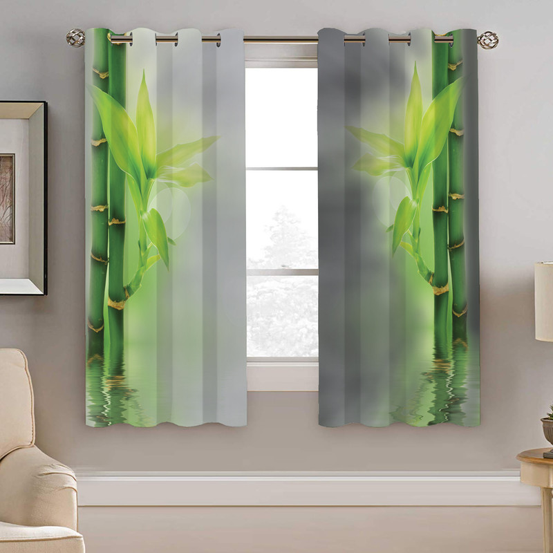 پرده نیروانا طرح طبیعت  مدل هازان کد 8706 سایز 140×200 سانتی متر