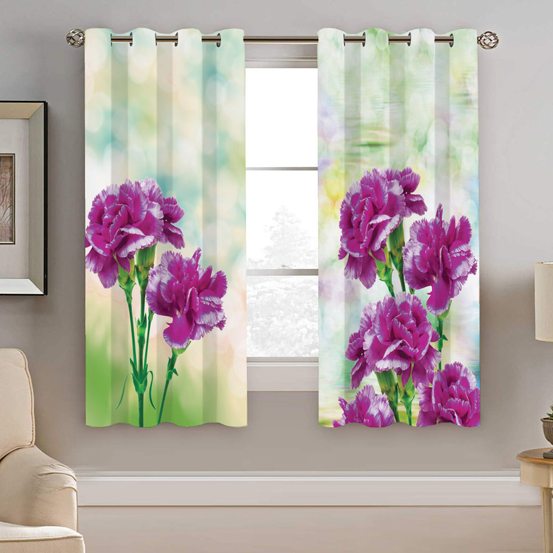 پرده نیروانا طرح گل مدل هازان کد 8721 سایز 140×200 سانتی متر