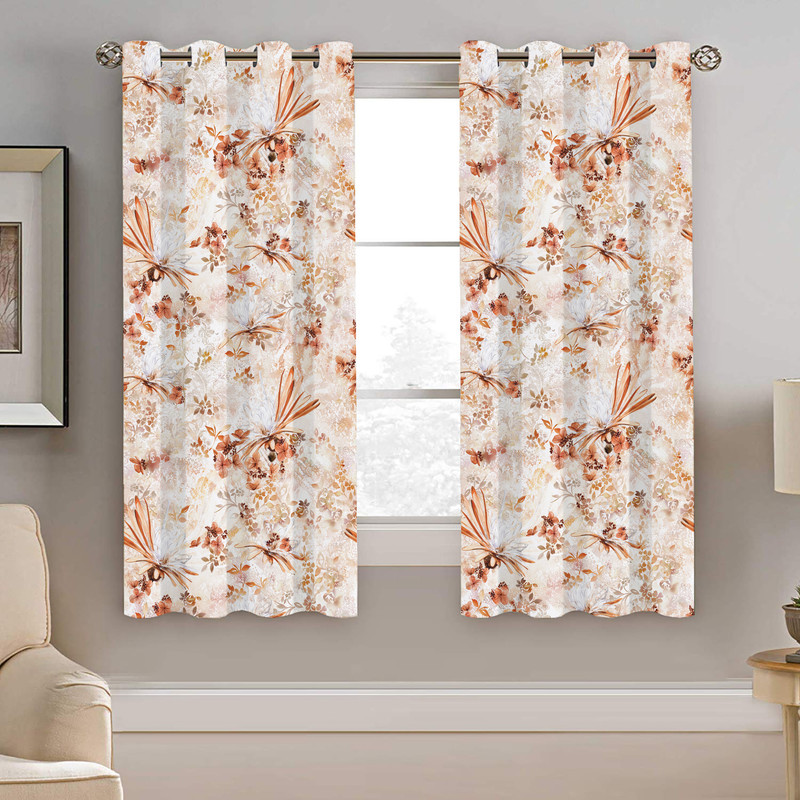 پرده نیروانا طرح سنتی مدل مخمل کد 4564 سایز 140×200 سانتی متر